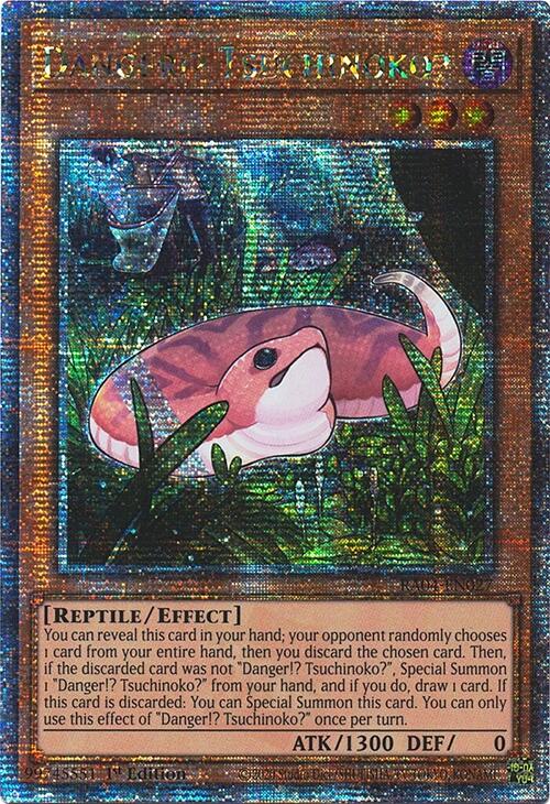 Danger!? Tsuchinoko? [RA04-EN027] Quarter Century Secret Rare | Exor Games Dartmouth