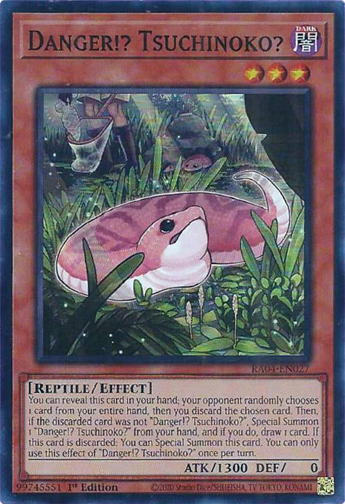 Danger!? Tsuchinoko? [RA04-EN027] Super Rare | Exor Games Dartmouth