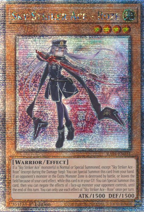 Sky Striker Ace - Roze [RA04-EN031] Quarter Century Secret Rare | Exor Games Dartmouth