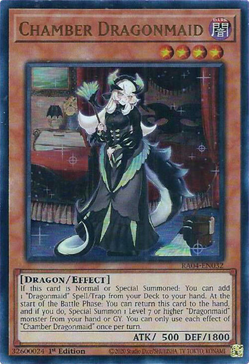 Chamber Dragonmaid [RA04-EN032] Ultra Rare | Exor Games Dartmouth