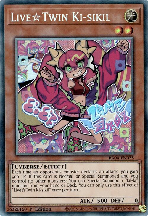LiveTwin Ki-sikil [RA04-EN035] Prismatic Collector's Rare | Exor Games Dartmouth