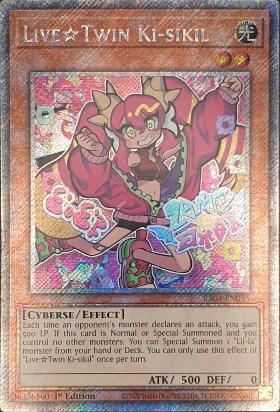 LiveTwin Ki-sikil [RA04-EN035] Platinum Secret Rare | Exor Games Dartmouth