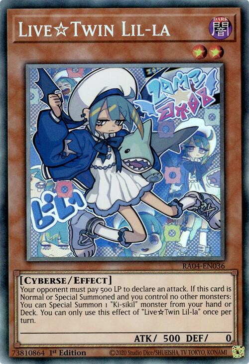 LiveTwin Lil-la [RA04-EN036] Prismatic Collector's Rare | Exor Games Dartmouth