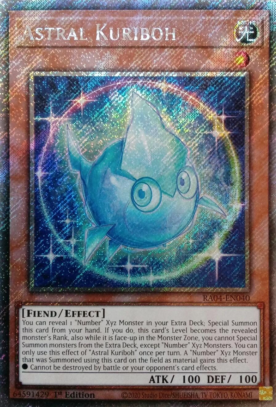 Astral Kuriboh [RA04-EN040] Platinum Secret Rare | Exor Games Dartmouth