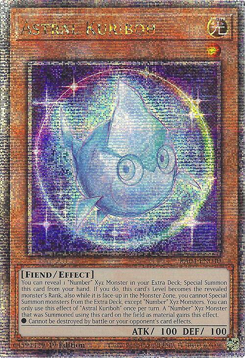 Astral Kuriboh [RA04-EN040] Quarter Century Secret Rare | Exor Games Dartmouth