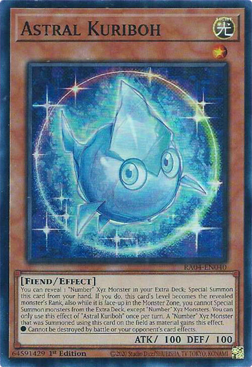 Astral Kuriboh [RA04-EN040] Super Rare | Exor Games Dartmouth