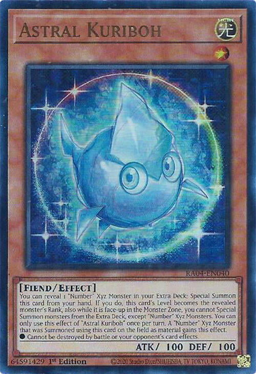 Astral Kuriboh [RA04-EN040] Ultra Rare | Exor Games Dartmouth