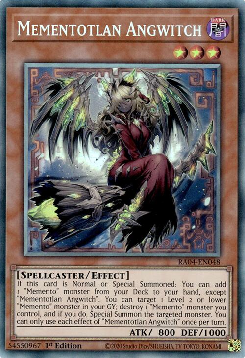 Mementotlan Angwitch [RA04-EN048] Prismatic Collector's Rare | Exor Games Dartmouth