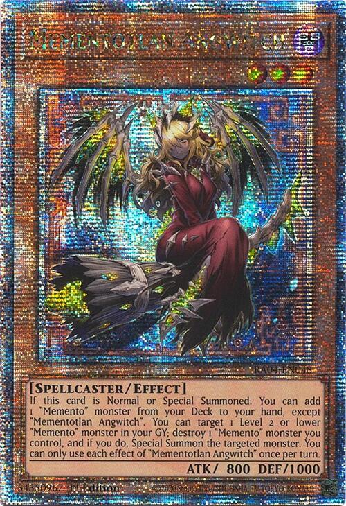 Mementotlan Angwitch [RA04-EN048] Quarter Century Secret Rare | Exor Games Dartmouth