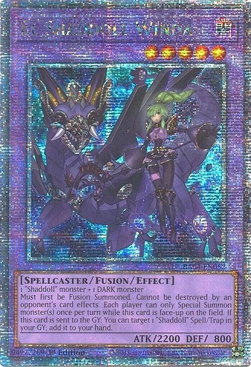 El Shaddoll Winda (Alternate Art) [RA04-EN052] Quarter Century Secret Rare | Exor Games Dartmouth