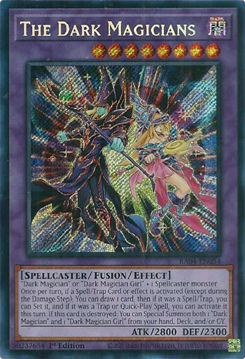 The Dark Magicians [RA04-EN054] Secret Rare | Exor Games Dartmouth