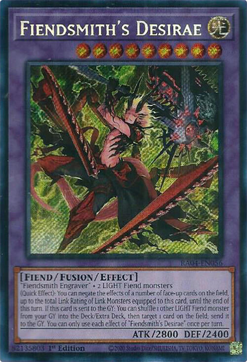 Fiendsmith's Desirae [RA04-EN056] Secret Rare | Exor Games Dartmouth