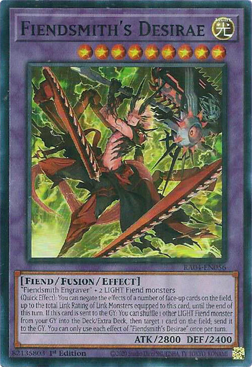 Fiendsmith's Desirae [RA04-EN056] Super Rare | Exor Games Dartmouth