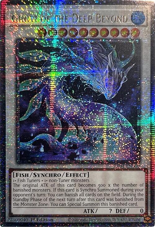 Ghoti of the Deep Beyond [RA04-EN060] Quarter Century Secret Rare | Exor Games Dartmouth
