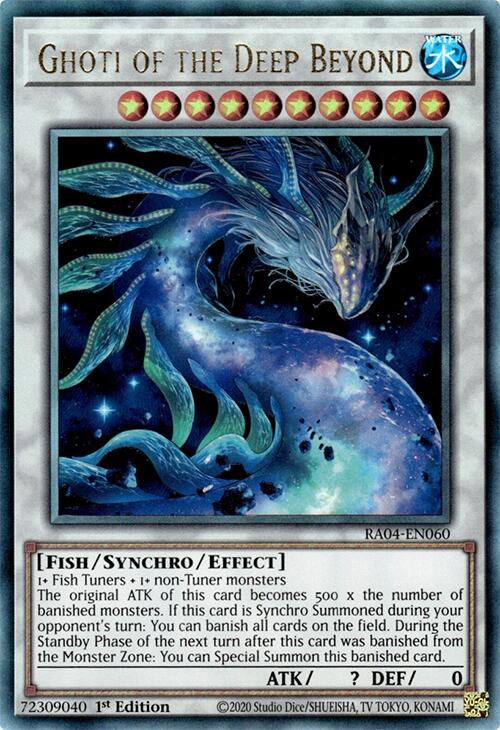 Ghoti of the Deep Beyond [RA04-EN060] Prismatic Ultimate Rare | Exor Games Dartmouth