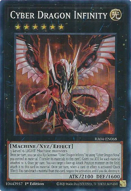Cyber Dragon Infinity [RA04-EN068] Super Rare | Exor Games Dartmouth