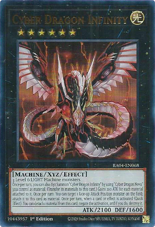 Cyber Dragon Infinity [RA04-EN068] Ultra Rare | Exor Games Dartmouth