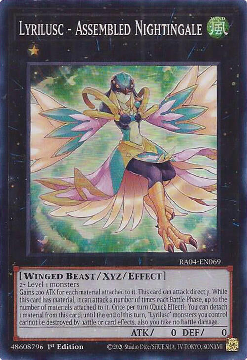 Lyrilusc - Assembled Nightingale [RA04-EN069] Super Rare | Exor Games Dartmouth
