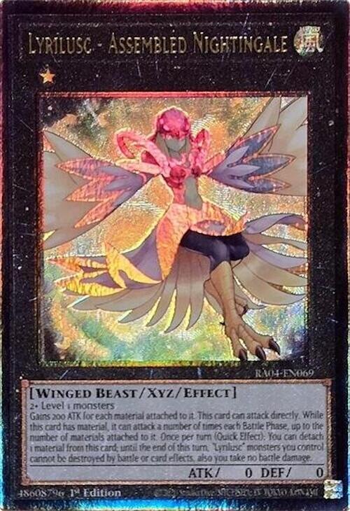 Lyrilusc - Assembled Nightingale [RA04-EN069] Prismatic Ultimate Rare | Exor Games Dartmouth