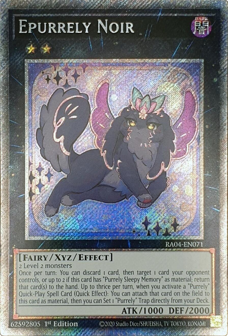 Epurrely Noir [RA04-EN071] Platinum Secret Rare | Exor Games Dartmouth