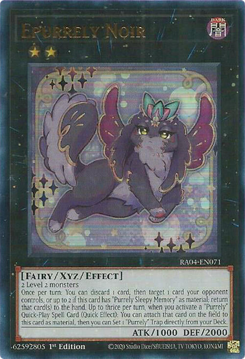 Epurrely Noir [RA04-EN071] Ultra Rare | Exor Games Dartmouth