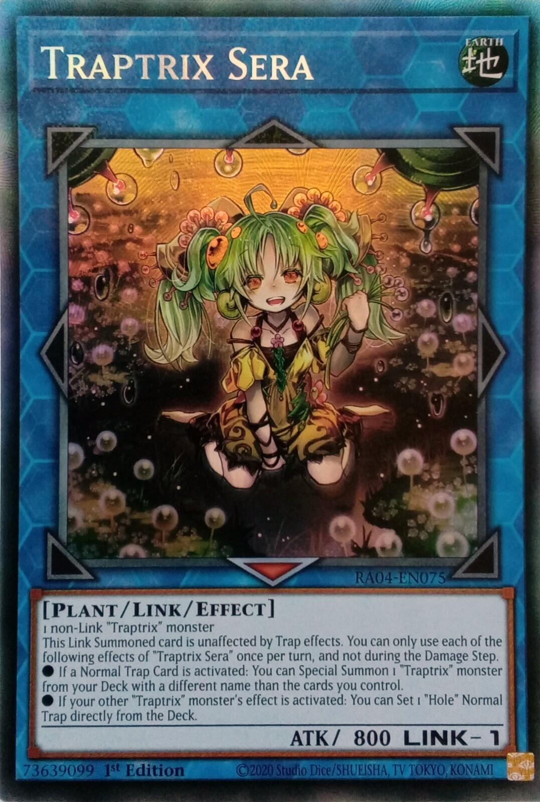 Traptrix Sera [RA04-EN075] Prismatic Collector's Rare | Exor Games Dartmouth