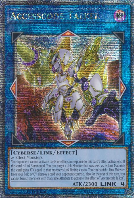 Accesscode Talker (New Art) [RA04-EN079] Quarter Century Secret Rare | Exor Games Dartmouth