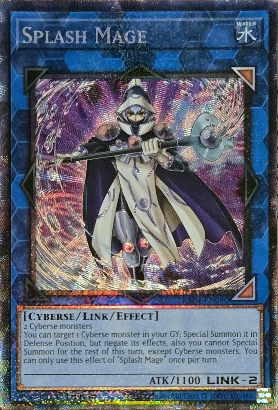 Splash Mage [RA04-EN080] Prismatic Collector's Rare | Exor Games Dartmouth