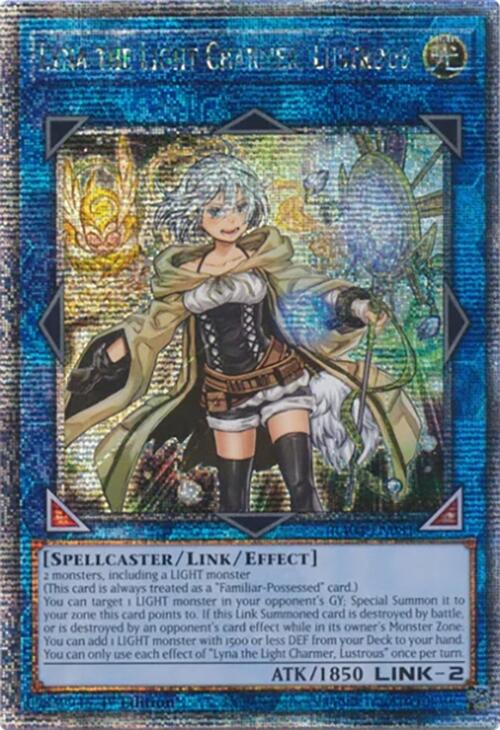 Lyna the Light Charmer, Lustrous [RA04-EN081] Quarter Century Secret Rare | Exor Games Dartmouth