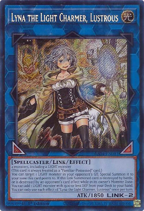 Lyna the Light Charmer, Lustrous [RA04-EN081] Secret Rare | Exor Games Dartmouth