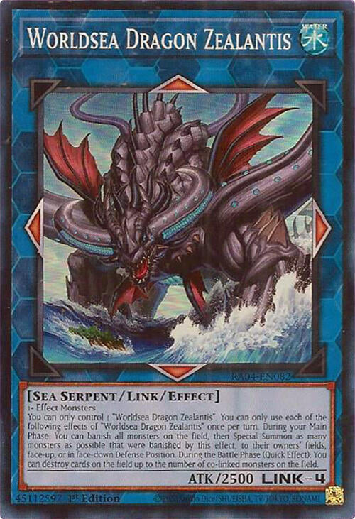 Worldsea Dragon Zealantis [RA04-EN082] Super Rare | Exor Games Dartmouth