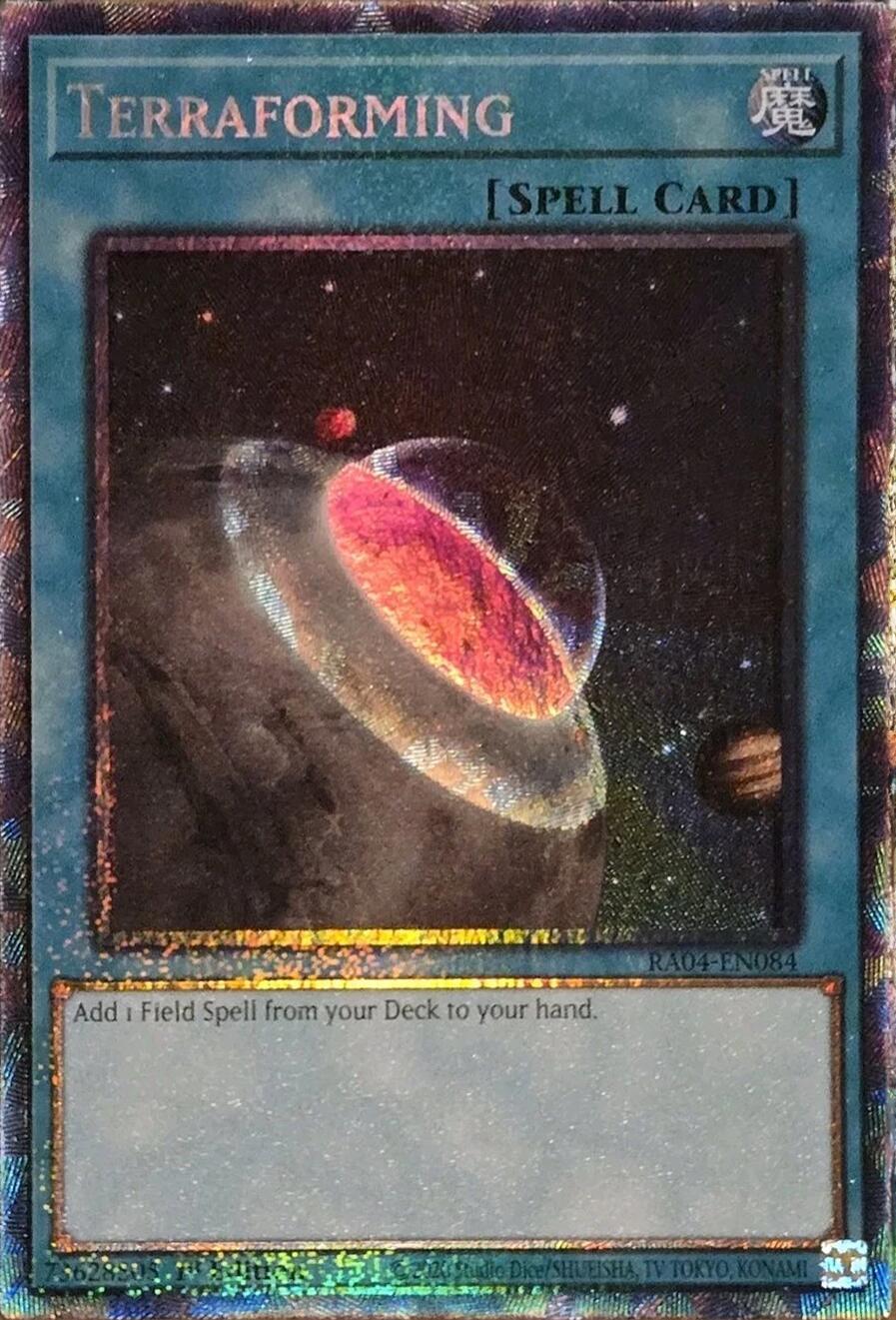 Terraforming [RA04-EN084] Prismatic Collector's Rare | Exor Games Dartmouth