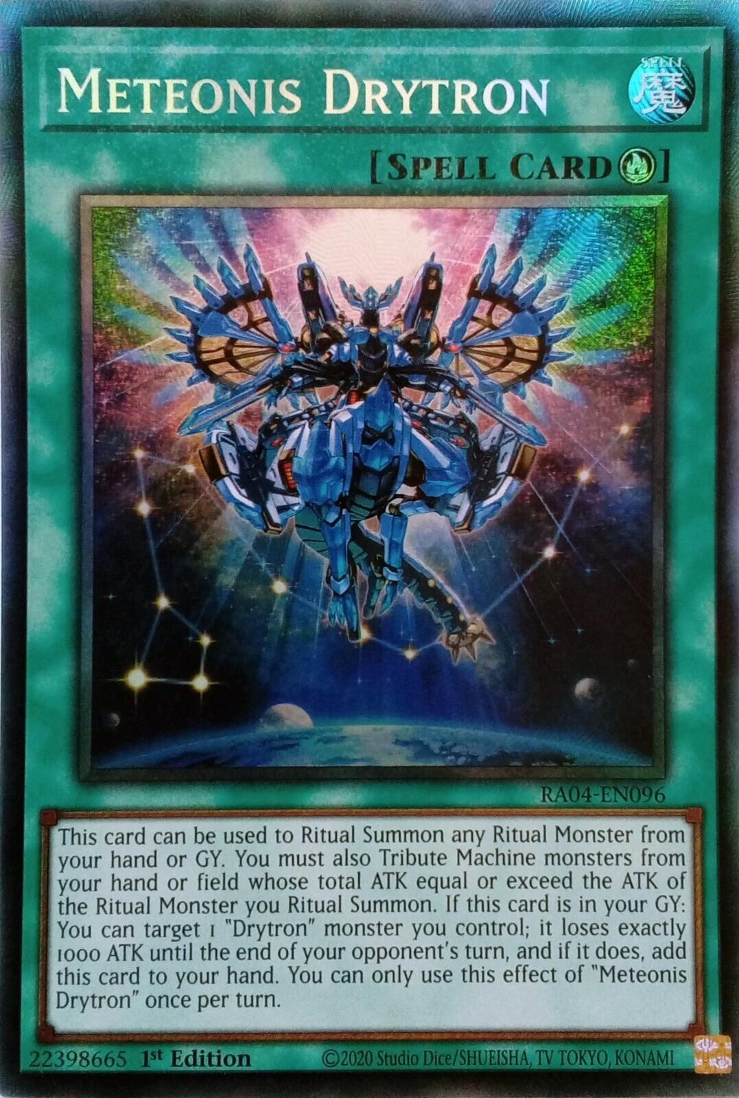 Meteonis Drytron [RA04-EN096] Prismatic Collector's Rare | Exor Games Dartmouth