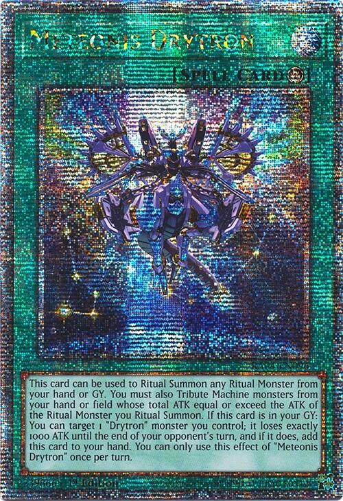 Meteonis Drytron [RA04-EN096] Quarter Century Secret Rare | Exor Games Dartmouth