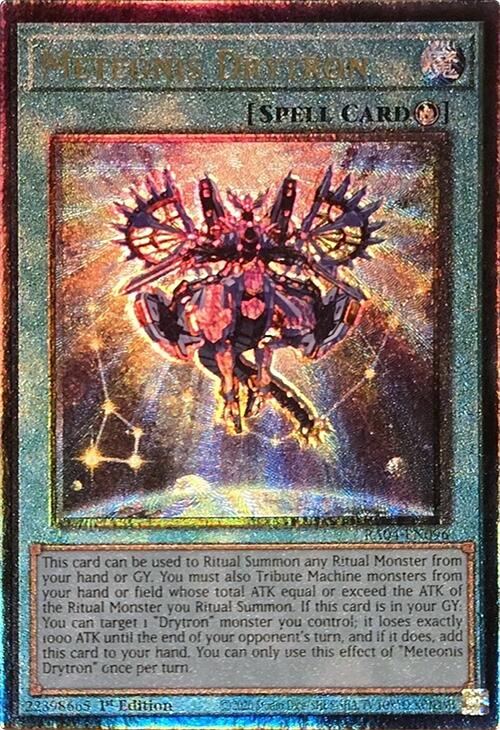 Meteonis Drytron [RA04-EN096] Prismatic Ultimate Rare | Exor Games Dartmouth