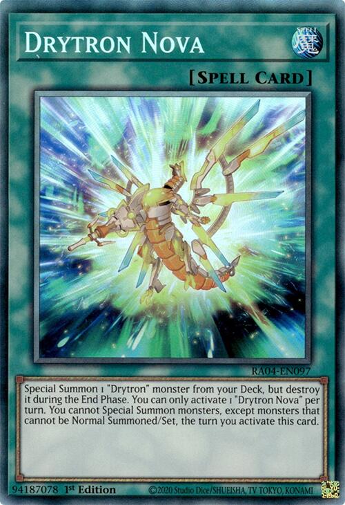 Drytron Nova [RA04-EN097] Prismatic Collector's Rare | Exor Games Dartmouth