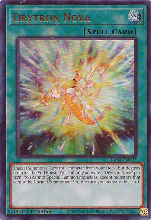 Drytron Nova [RA04-EN097] Ultra Rare | Exor Games Dartmouth