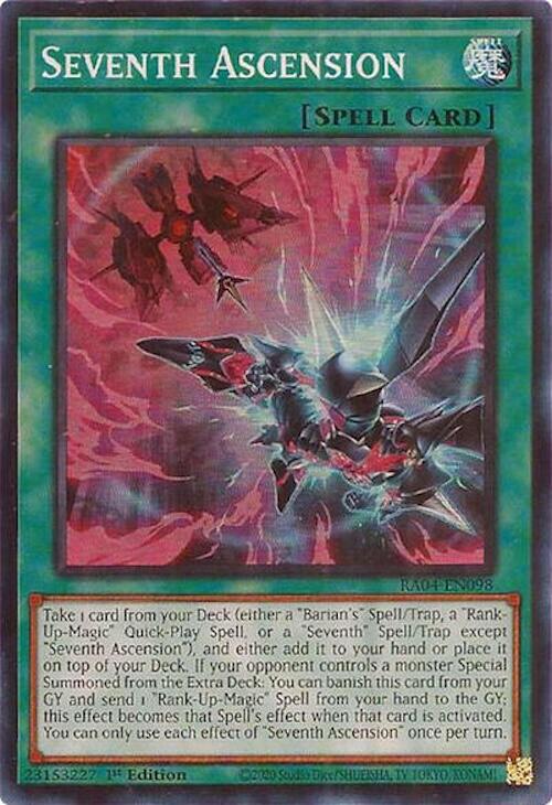 Seventh Ascension [RA04-EN098] Super Rare | Exor Games Dartmouth