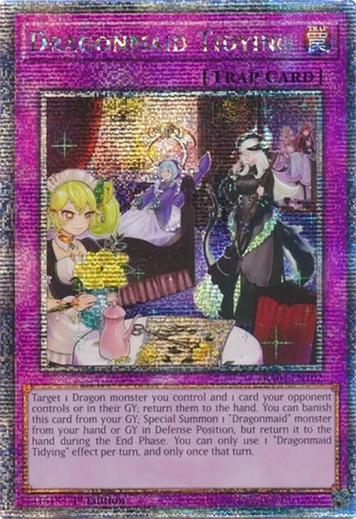 Dragonmaid Tidying [RA04-EN102] Quarter Century Secret Rare | Exor Games Dartmouth