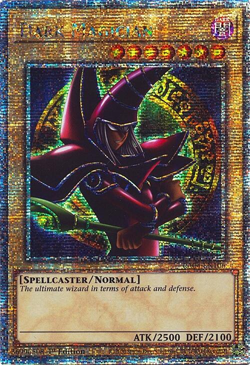 Dark Magician (Arkana) [RA04-EN106] Quarter Century Secret Rare | Exor Games Dartmouth