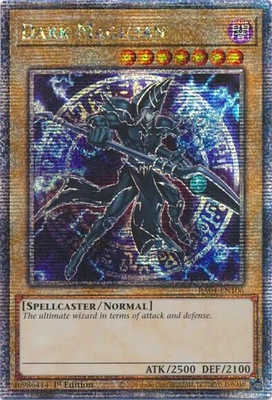 Dark Magician (7th Art) [RA04-EN106] Quarter Century Secret Rare | Exor Games Dartmouth