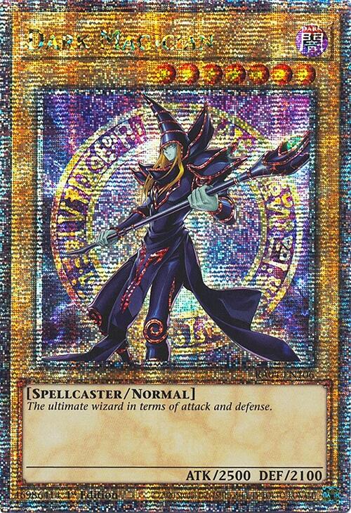 Dark Magician (8th Art) [RA04-EN106] Quarter Century Secret Rare | Exor Games Dartmouth