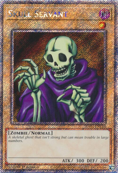 Skull Servant [RA04-EN110] Platinum Secret Rare | Exor Games Dartmouth