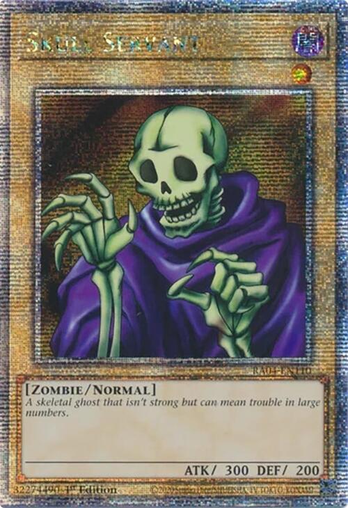 Skull Servant [RA04-EN110] Quarter Century Secret Rare | Exor Games Dartmouth