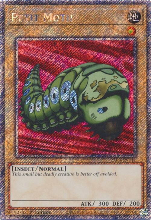 Petit Moth [RA04-EN111] Platinum Secret Rare | Exor Games Dartmouth