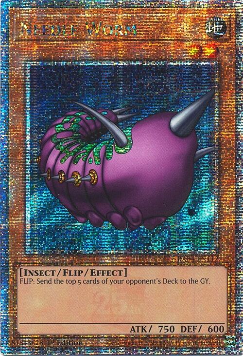 Needle Worm [RA04-EN112] Quarter Century Secret Rare | Exor Games Dartmouth