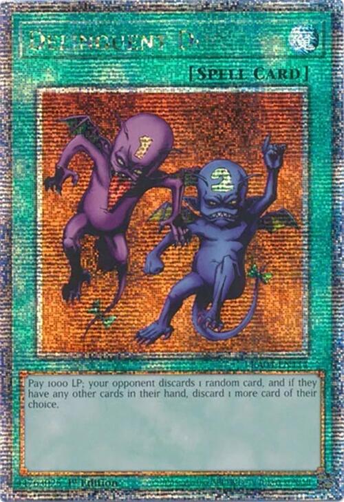 Delinquent Duo [RA04-EN114] Quarter Century Secret Rare | Exor Games Dartmouth