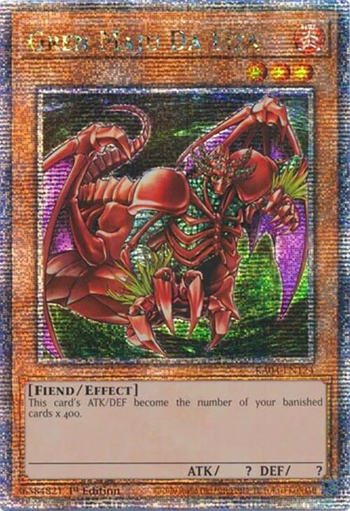 Gren Maju Da Eiza [RA04-EN124] Quarter Century Secret Rare | Exor Games Dartmouth