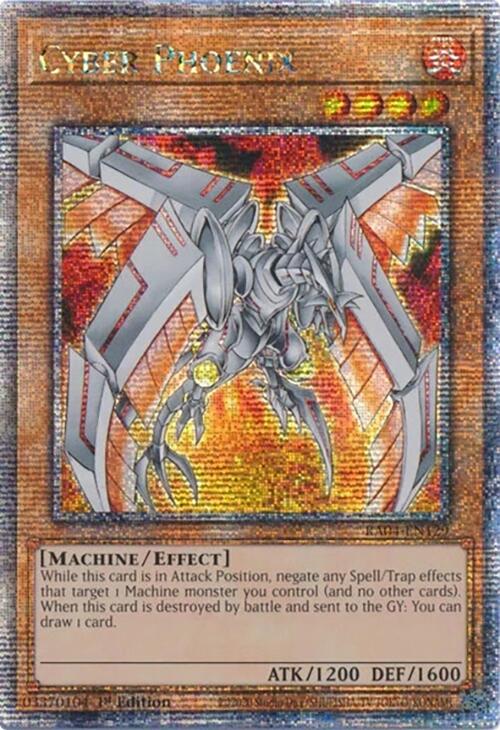Cyber Phoenix [RA04-EN129] Quarter Century Secret Rare | Exor Games Dartmouth