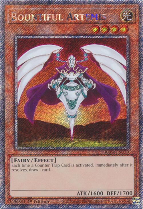Bountiful Artemis [RA04-EN130] Platinum Secret Rare | Exor Games Dartmouth